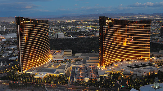 Wynn Encore Las Vegas Exterior Lighting
